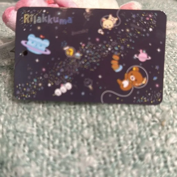 San-X Rilakkuma Korilakkuma with Planet Plush 3” - Picture 4 of 4